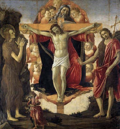 Sandro Botticelli Holy Trinity china oil painting image